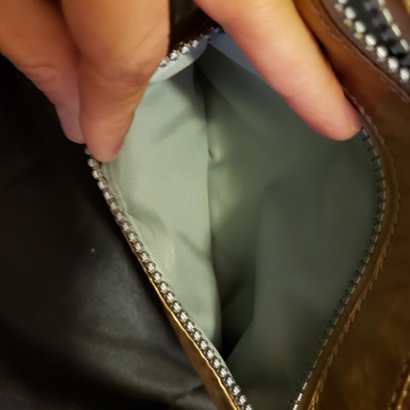 KIPLING Gold Crossbody Multi Zip Bag - Picture 11 of 11